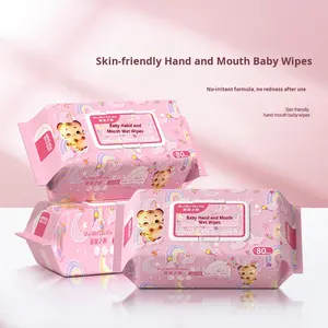 Beibei Grand Pack 80 Lingettes Bébé Motif Perles Cœur Rose pour 0-12 <span class=keywords><strong>Mois</strong></span> Capacité 15kg Accessoires Pliable pour Siège <span class=keywords><strong>Auto</strong></span> Humide - Product Image 5