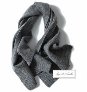 Nuovo Design in Cashmere sciarpa in maglia a costine maglione caldo scialle da uomo donna inverno tradizionale sciarpe e scialli - Product Image 5