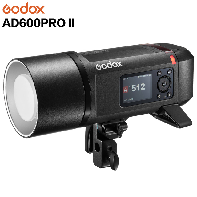 New God Ox AD600ProII 600Ws TTL HSS Outdoor Flash Li-on Battery with Built-in Godox 2.4GWireless X System for Photography Studio
