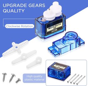 90/270 डिग्री sg90 माइक्रो सर्वो मोटर 9 ग्राम आरc मॉडल के लिए और <span class=keywords><strong>Arduino</strong></span> परियोजनाओं के लिए औद्योगिक घटकों के लिए - Product Image 3