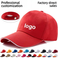 Gorra de Béisbol Tipo Duck Tongue con Logotipo Bordado para Exportación, Gorra Tipo Duck Tongue con Publicidad Impresa