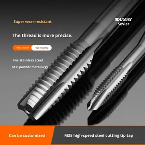 Seawick cường độ cao M35 vòi cho máy sử dụng thép không gỉ thông qua-lỗ vòi hrc60 độ cứng tay phải cắt khai thác - Product Image 5