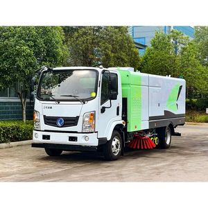 Camión Barredor Eléctrico Dongfeng 4X2 de 10cbm, Personalizable, con Dirección, Emisiones ISO, Certificación CCC, para Saneamiento Municipal en China - Product Image 3