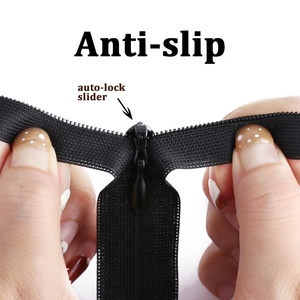 Chất lượng cao kết thúc mở cremallera dây kéo vô hình cho trang phục 3 # ren băng vô hình dây kéo - Product Image 6