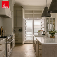 Fabricant d'armoires sur mesure Alland pour toute la maison, armoires de cuisine de bonne qualité avec des armoires de cuisine en pierre de marbre