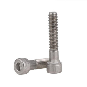 Tornillos hexagonales de medio diente de acero inoxidable, tornillos Allen de rosca parcial, M4, M5, M6, M8, M10, <span class=keywords><strong>M12</strong></span>, DIN912, 304 - Product Image 2
