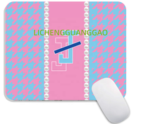 Tapis de Souris Carré Personnalisé en Caoutchouc de Haute Qualité Jack and Jill pour Bureau – Vente Flash en Gros pour Sororités