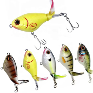 Leurre rotatif TGD Best Wobbler Whopper Plopper 75mm/17g, leurre flottant à hélice, leurre crankbait pour la pêche au black-bass et au <span class=keywords><strong>brochet</strong></span> - Product Image 1