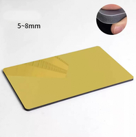 Nouveau design de panneaux muraux en PVC, panneaux de revêtement miroir rigides, décoration en bambou et charbon de bois, feuille de PVC décorative, panneaux muraux en ardoise de carbone