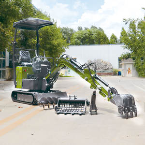 Mini Excavadora de 1 Tonelada Directa de Fábrica, Microexcavadora Compacta para Jardinería y Trabajo Agrícola, Motor Koop Euro5 y Bomba Opcionales - Product Image 2