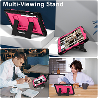 Stootvaste PC siliconen tablet hoes met stabiele standaard voor Samsung Galaxy Tab S10 Lite S10 FE S9 FE S9 10.9 11 inch