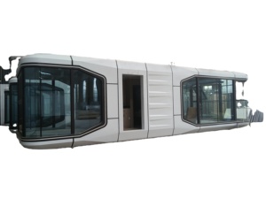 Hôtel de plein air Facile à installer Petites villas à <span class=keywords><strong>bas</strong></span> <span class=keywords><strong>prix</strong></span> Décoration raffinée Maison de conteneur mobile portable moderne de luxe pour l'extérieur - Product Image 3