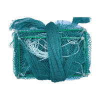 Nouvelle cage à crabes pliable 21*32cm, piège long Greatwall, cage à dragon, 27 couches, cage de pêche pliable longue, pièges de pêche en PEHD