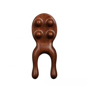Wooden Acupressure Massage Tool - Manual <strong>Trigger</strong> <strong>Point</strong> Massager for <strong>Body</strong> Relaxation &amp; Muscle Relief - Product Image 1