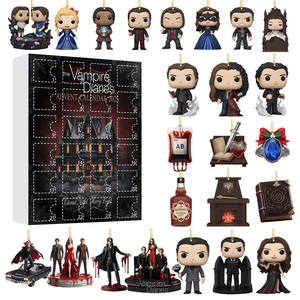 Caja Sorpresa con Calendario de 24 Días de Cross Border Independent Station, Diario de Vampiros, Vegas Golden Knights, Adornos Colgantes, Accesorios - Product Image 4