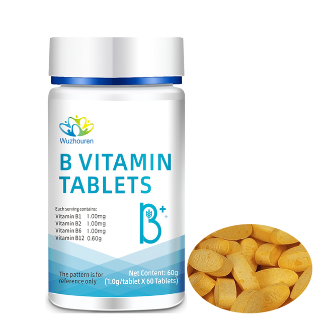 Factory Hot Sales Nutritional Supplement Compound Vitamin B Tablets Complex B Supplement