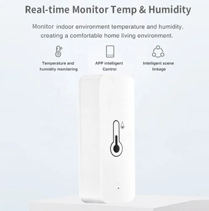 Alexa <span class=keywords><strong>Google</strong></span> Assistant Capteurs pour maison intelligente Tuya Smart App Alarme Blue tooth Température Humidité Moniteur pour chambre de bébé familiale - Product Image 3