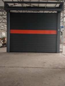 <span class=keywords><strong>Porte</strong></span> <span class=keywords><strong>de</strong></span> villa roulante en métal en spirale en aluminium rapide <span class=keywords><strong>porte</strong></span> <span class=keywords><strong>de</strong></span> <span class=keywords><strong>garage</strong></span> à rouleau automatique - Product Image 2