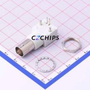 DOSIN-801-0039 RF Coaxial Connector Through hole Component (THT) Connector Board-to-Board 1 9.5mm 3GHz - Product Image 1