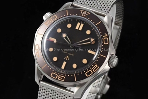 Reloj Mecánico para Hombre, Colección 2026, <span class=keywords><strong>James</strong></span> Bond <span class=keywords><strong>007</strong></span>, Sin Tiempo para Morir, Speed Master 210.90.42.20.01.001 - Product Image 3