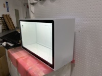 32 "pouces Transparent 3d hologramme affichage bijoux musée exposition vidéo Holobox Transparent Lcd Holo Box