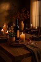 Plateau de service rustique en bois à perles, à un seul niveau, pour boissons, nourriture, bar, salon, cuisine, salle à manger