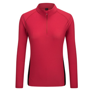 T-Shirt sportiva ad asciugatura rapida T-Shirt traspirante da <span class=keywords><strong>donna</strong></span> a <span class=keywords><strong>maniche</strong></span> <span class=keywords><strong>lunghe</strong></span> di buona qualità - Product Image 4