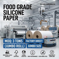 Papier sulfurisé en silicone de qualité alimentaire, résistant à l'huile, antiadhésif, pour la pâtisserie, les biscuits, le pain, l'emballage alimentaire