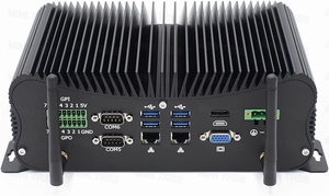 Computadora Industrial de 13ª Generación, Core I7 1355U 1370P HD VGA 2x2.5G, PC de Control de Máquinas, PC Integrado para CNC/Automatización, GPIO 4G - Product Image 2
