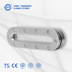 ASME B16.5 DN150 6 pulgadas Clase 150 Austenítico Tuberí<span class=keywords><strong>a</strong></span> de acero inoxidable Monitoreo de flujo Brida Mirilla - Product Image 1