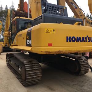 Excavadora Usada Komatsu PC 450 de 45 Toneladas, Maquinaria Pesada de Operación Manual para Proyectos de Construcción - Product Image 2