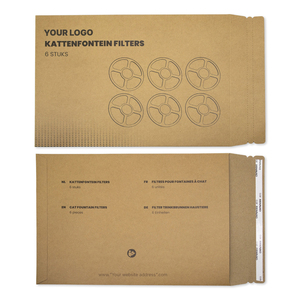 Enveloppes miniatures écologiques personnalisées, sachets auto-adhésifs pour petites cartes et pièces de monnaie, promotion et utilisation en épicerie, vente en gros avec votre logo - Product Image 2