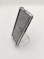 Soporte Moderno para Teléfono de Acrílico Transparente para Escritorio, Soporte Portátil para Celular y Tablet
