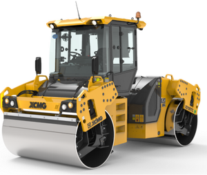 รถบดถนนแบบดรัมคู่ของจีน รุ่น XD105T รถบดถนน 10 ตันในออสเตรเลีย รถบดถนนแบบดรัมเดี่ยวพร้อมเครื่องยนต์ดีเซลสำหรับขาย - Product Image 2