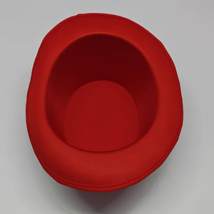 Sombrero Rojo de Fieltro Unisex para Fiestas, Navidad, Carnaval, Festivales, Accesorio para Actuaciones en Escenario, Usable en las Cuatro Estaciones - Product Image 6