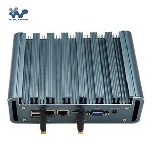 VINCANWO NANO-CORE mini computer pc fan mini pc,industrial fanless mini computer outdoor panel pc,nano fanless micro industrial