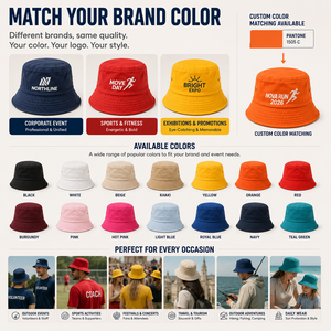 Nueva Gorra de Pescador Estilo Casual para Hombre y Mujer, con Diseño de Logotipo Personalizado, Borde Ancho, Lisa, para Deportes al Aire Libre - Product Image 4