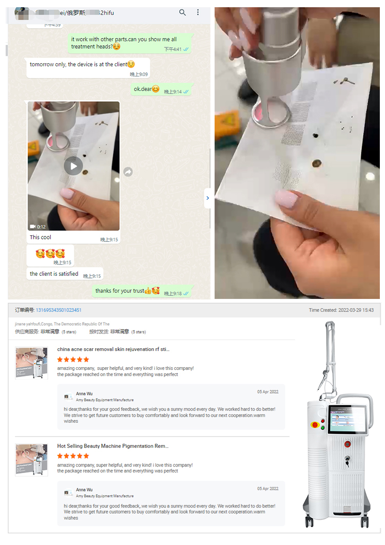 Wholesale Portable Scar removal Laser Equipment home use Rejuvenation Vaginal Co2 Fractional Laser CO2 For Pigment Removal