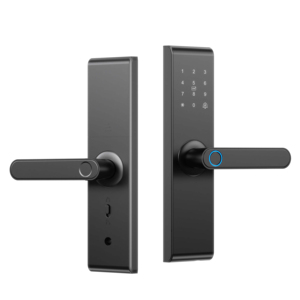 Aluminum Alloy Fingerprint Password Card <b>Key</b> Access Wooden Door Smart <b>Lock</b> for Hotel and Home Use with Tuya wifi 5050 <b>lock</b> body - Product Image 1