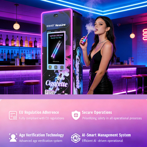 Máquina Expendedora de Cigarrillos Mini de Pared para Exportación, Pequeña, Inteligente, sin Personal, con Pago con Tarjeta de Crédito y Código QR, Metálica, SDK - Product Image 5