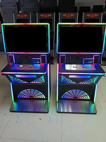 USA Populaire LOL POG Machine de jeux d'adresse en métal à pièces 27 pouces écran tactile Texas Keno Life of Luxury Fire Ball Cabinet