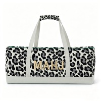 Sac Mahjong pour femmes et hommes, pliable, portable, ultra léger, en forme de U, grand sac de rangement, sac de voyage pour maquillage et articles de toilette