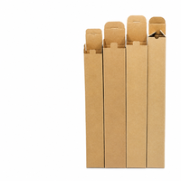 Boîtes pliantes en carton ondulé kraft écologiques et recyclables en gros, à fond auto-verrouillant, impression personnalisée pour huiles essentielles et crèmes pour le visage