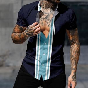 Chemises Hawaïennes Imprimées Grande Taille pour Hommes en Gros – Chemises à Manches Courtes Grande Taille Personnalisables pour Hommes - Product Image 4