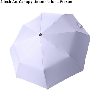 21 Inch High Quality Wholesale Promotional Cheap Custom Logo Print Manual 3 Folding Pongee Light Weight China Made <b>Umbrella</b> - Product Image 4