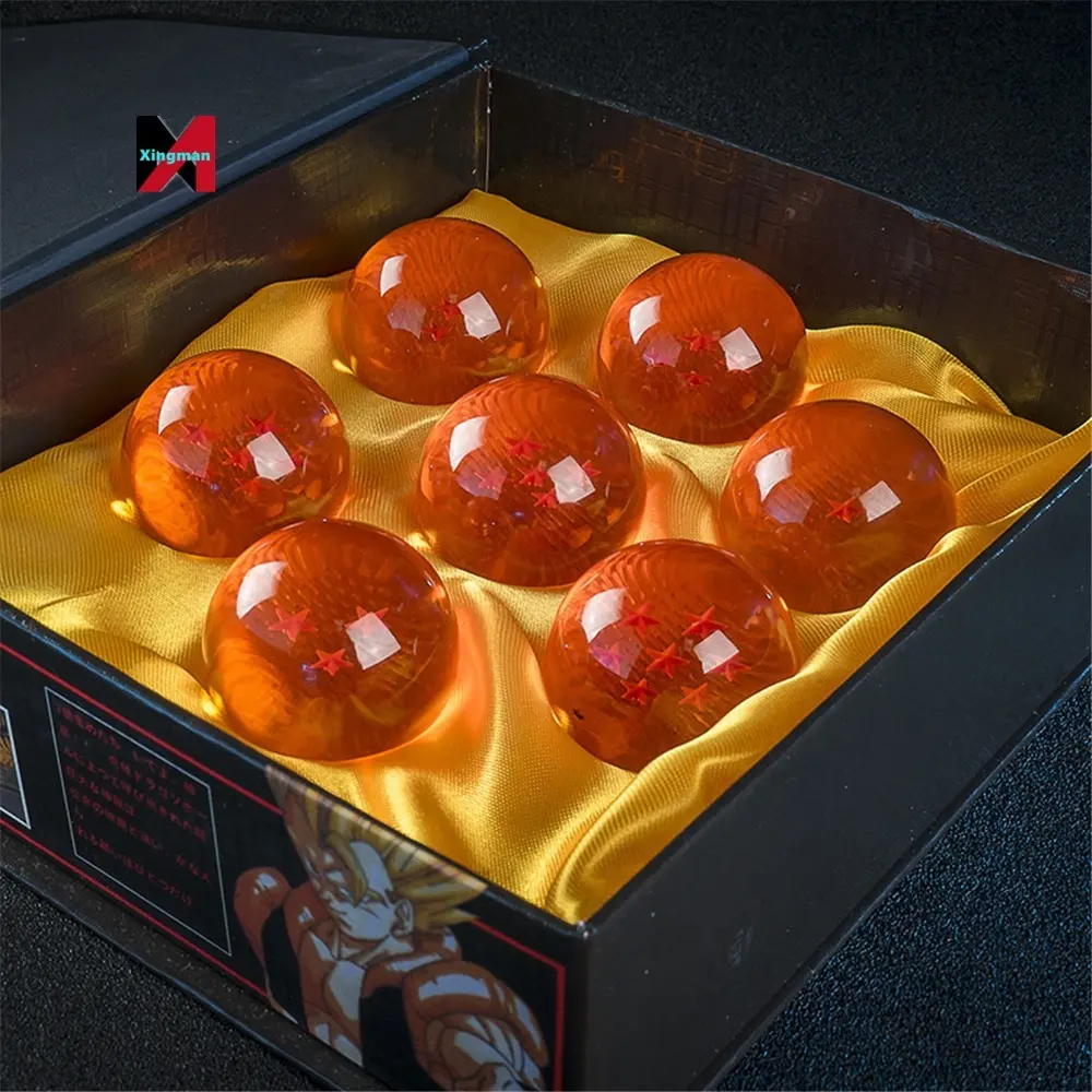 XM 100307 Produto colecionável Dragon Z gonku modelo de brinquedo 7 estrelas figuras de anime em resina Dragoned um jogo de bolas