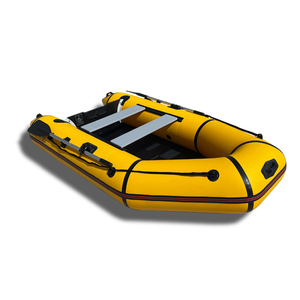 Gommone Gonfiabile Solar Marine 9ft 2.8m Rinforzato per Pesca, Kayak d'Assalto con Fondo Rigido, Canoa, Barca a Remi, Dinghy per <span class=keywords><strong>Sport</strong></span> Acquatici - Product Image 2