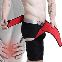 Sciatique soulagement de la douleur orthèse aine cuisse ischio-jambiers Compression manchon soutien articulation hanche fléchisseur Labral déchirure hanche orthèse