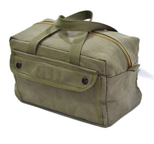 Free sample Mechanics Heavy Duty Tool <b>bag</b> with Brass zipper and side pockets, tool <b>bag</b> for cars, drill, <b>garden</b> and electrician - Product Image 1