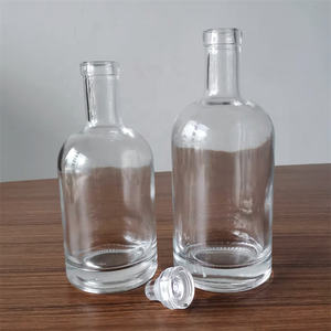 Vacío de alta calidad 100mL 200ml 375ml 500ml 1000ml Licor Vino Vodka Whisky Botella de vidrio 750 Ml - Product Image 1